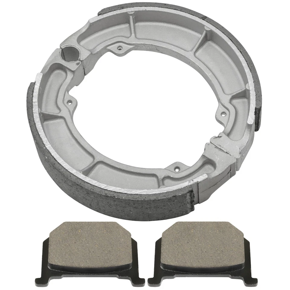 Pastillas de freno delanteras y zapatas traseras para Kawasaki KZ305 KZ 305 CSR LTD 1981-82 1987-88 Foto 4 de 4