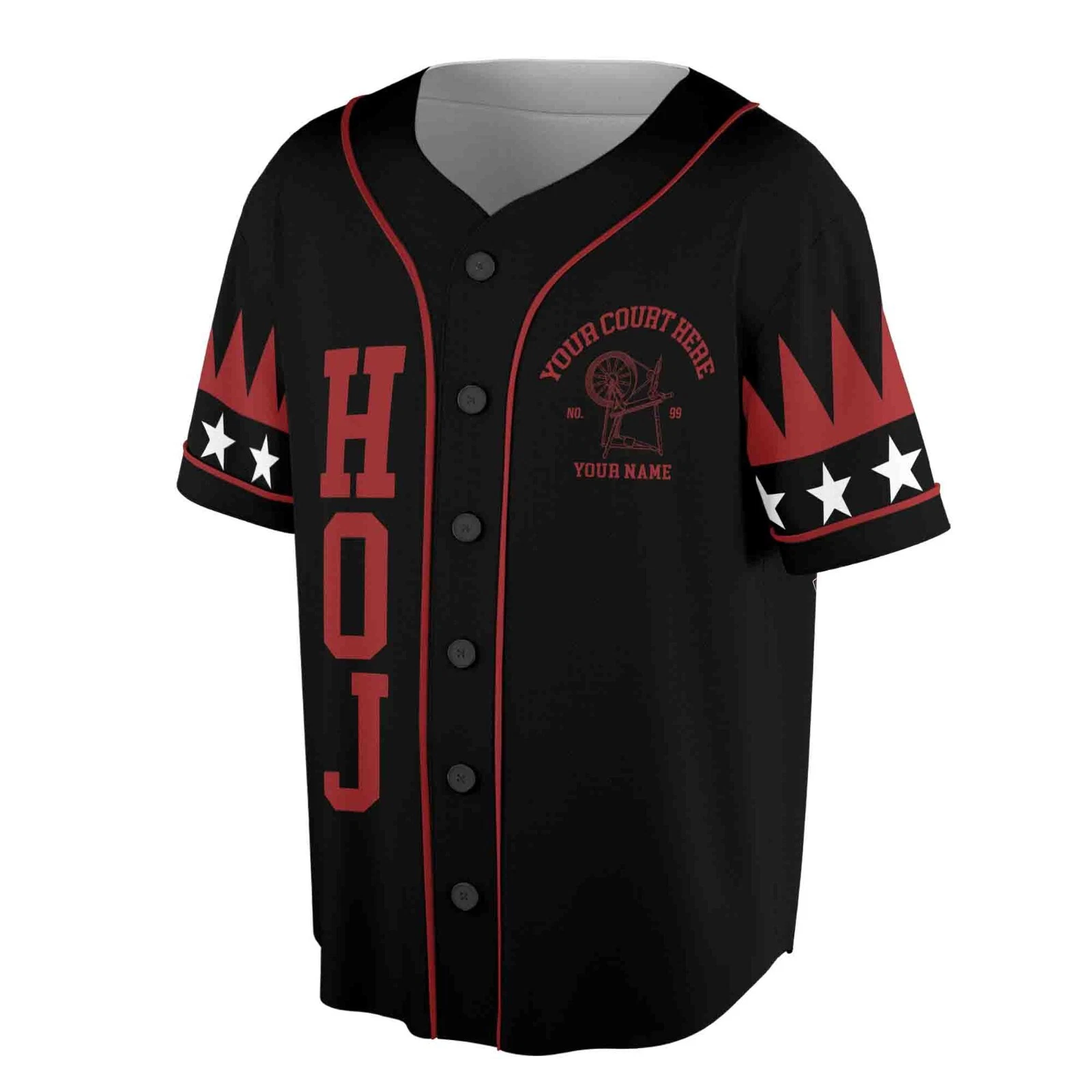 Customized Heroines of Jericho HOJ Sisterhood Baseball Jersey