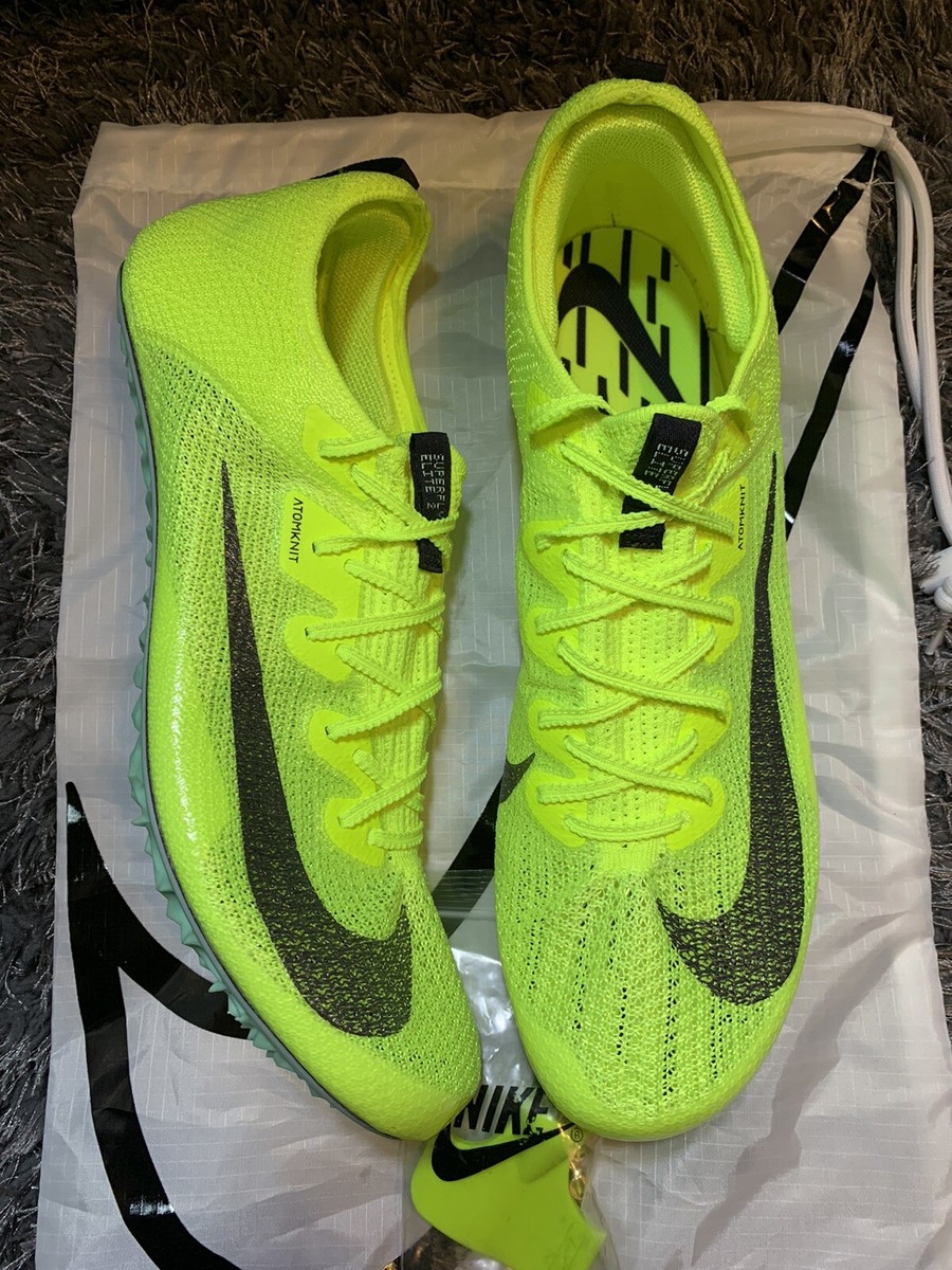 Size 13 - Nike Zoom Superfly Elite 2 Volt Mint Foam-Atomknit-neon-track Shoes Amazon.com | Zoom Superfly Elite 2 (100 - White/Electric  main image 4