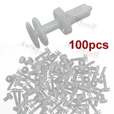 100pcs Door Trim Panel Retainer Clips for Chevy GMC C1500 C2500 C3500 Suburban
