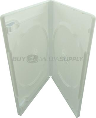 14mm Standard White Double 2 Discs DVD Case Lot | eBay