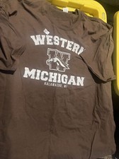 New Western Michigan University T-Shirt  L Collegiate Licensed WMU
