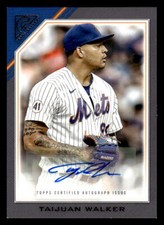 2022 Topps Gallery #VA-TW Taijuan Walker Veterans Autographs
