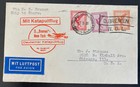 1930 Germany Catapult Ship To Shore Flight Cover SS Bremen To Chicago iL Usa — photo 1