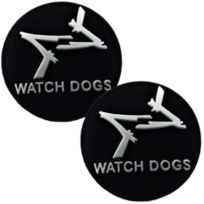 Thumb Grips x2 For PS4 PS5 XBOX ONE Xbox Series X Toggle Cover Cap - Watch Dogs