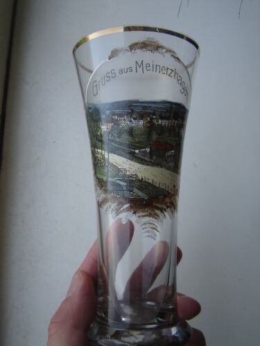 Altes Andenkenglas um 1900 Gruß aus Meinerzhagen NRW / Sauerland - Bild 1 von 5