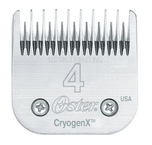 Oster A-5 #4 Cryogen-X Clipper Replacement Blade #78919-136 (3/8" or 9.5 mm) NEW