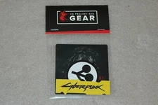 CYBERPUNK 2077 PROMO Stickers set GADGETS CD PROJECT RED