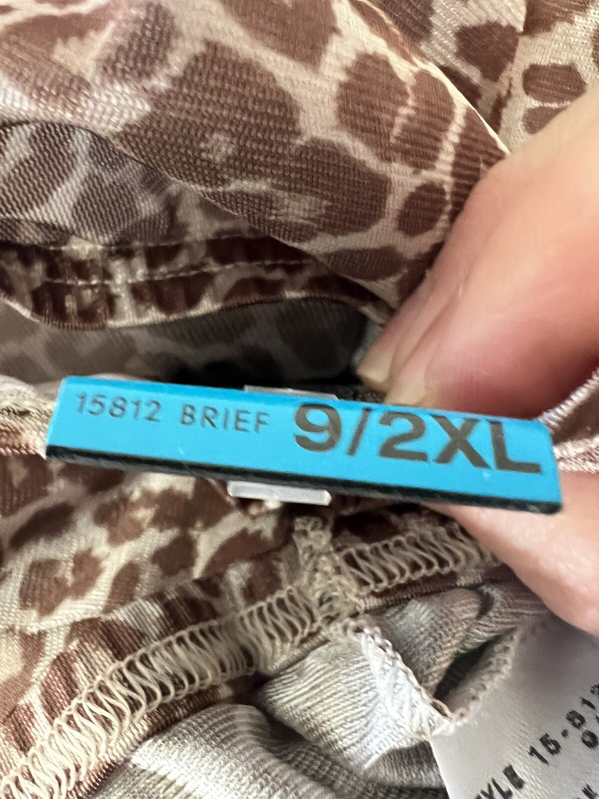 Vanity Fair Panties Polyester Java Leopard Animal… - image 8