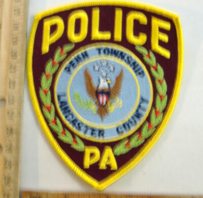 PENN TOWNSHIP PENNSYLVANIA POLICE FABRIC PATCH | eBay