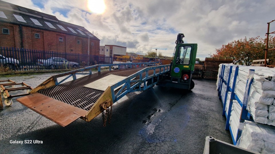 Chase Container Heavy Duty unloading ramp for fork lift | eBay UK