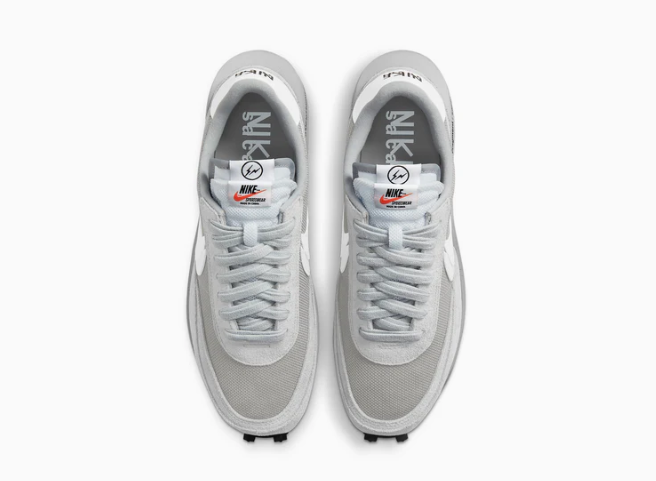 SACAI X NIKE Nike LDV Waffle x Fragment Design x Sacai Grigio Bianco DH2684 001 Uomo 5=Donna 6 5
