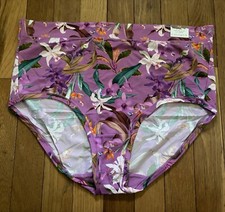 Plus Size 22/24 Lane Bryant Cacique Comfort Bliss Full Brief Nylon Orchid Violet