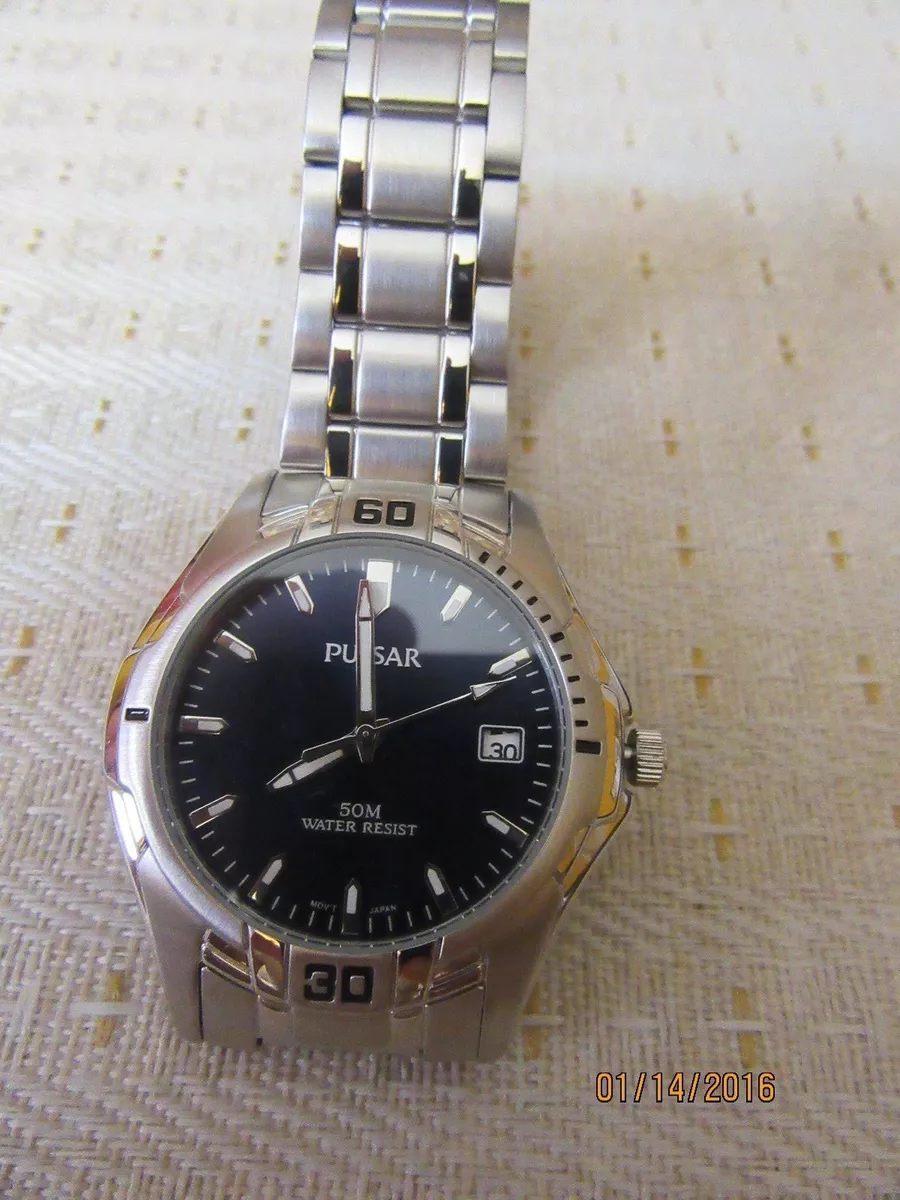 Pulsar watch worth sale
