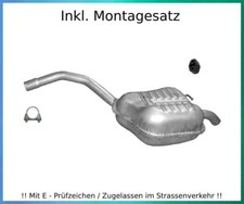 Endschalldämpfer für Ford Mondeo IV 1.6 2.0 Bj.06-15 Auspuff Endtopf Montagesatz