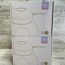 Two 2 S15 Wearable Electric Breast Pump Light  Silent 2 Modes /24mm flange