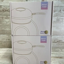 Two (2)S15 Wearable Electric Breast Pump Light & Silent 2 Modes /24mm flange