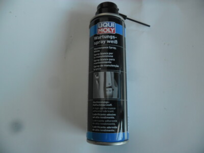 Liqui Moly 3075 Wartungs-Spray weiß Schmiersstoff Haftsynthese Sprühfett 250ml 