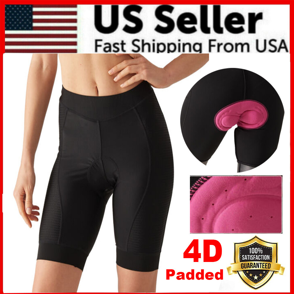 Bike Shorts Women Qualidyne Women's 4D Padded Bike Underwear