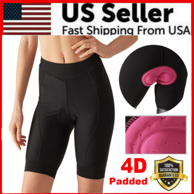 Ciclismo Donna FEIXIANG - Short Imbottiti 4D In Gel, Tricot Traspirante, Quick Dry - Foto 5