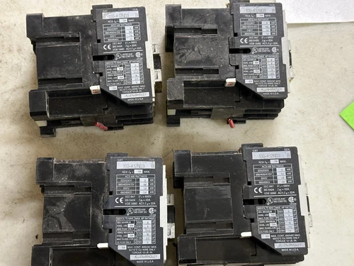Allen-Bradley Contactor 12A 3-Pole 110/120VAC 50/60Hz P/N 100-A12ND3 (Lot of 4)