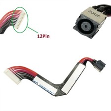 For MSI GE63 RAIDER MS-16P7 DC IN Power jack with cable charging port 12pin 