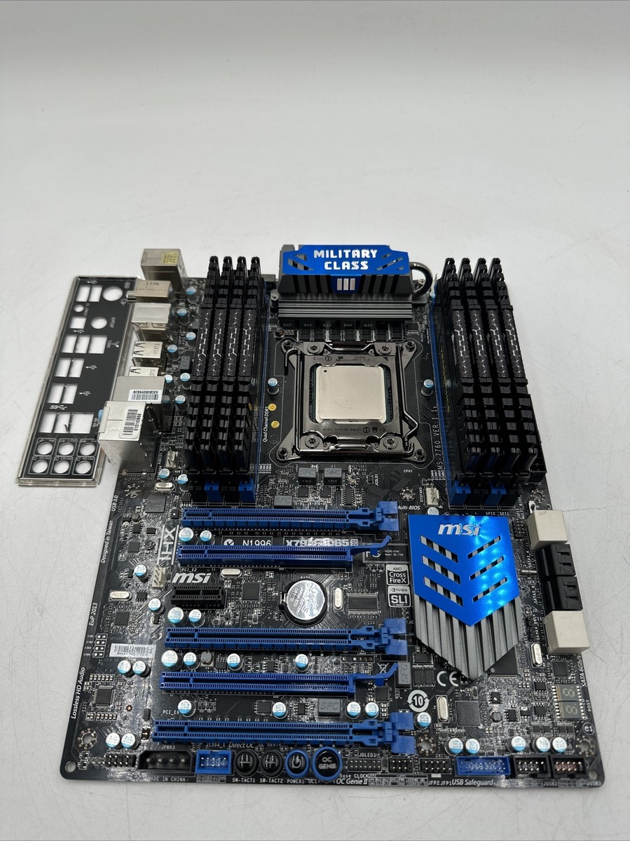 MSI X79A-GD65 マザーボード + Intel i7 MSI Military Class iii X79A-GD65 (8D) Desktop Intel X79