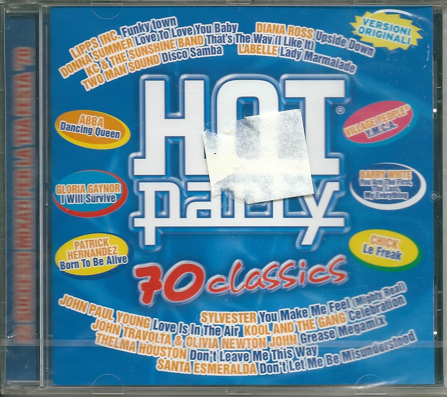 Hot Party Classics 70 (2004) CD NUOVO Barry White. ABBA Village People Sylvester