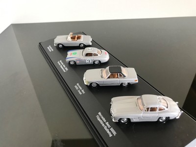 1:87 SCHUCO MERCEDES BENZ SL SET OF 4 MODELS | eBay