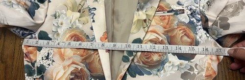 NWOT ASOS Men's Beige Floral Multi-Colored 3-Pc. Suit - Jacket, Tie, and Pants - Picture 13 of 24
