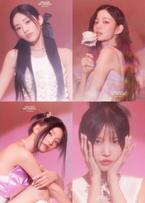 FROMIS_9 [UNLOCK MY WORLD] 1st Album IMAGINE CD+2 Book+2 Poster+3