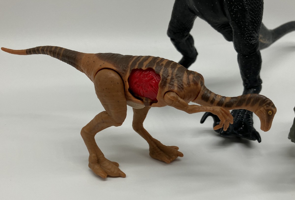 Mattel Jurassic World Fallen Kingdom Super Posable INDORAPTOR/BLUE