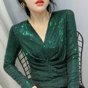 shiny sequin tops