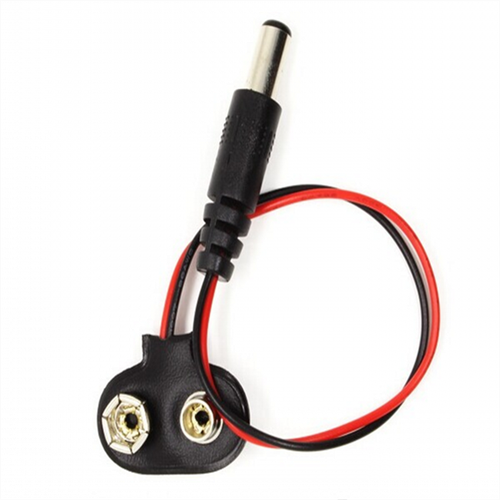 5.5mm x 2.1mm 9V Battery Power Cable Holder Plug to DC Jack Connector Lead Wire - Picture 5 of 5
