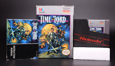 Time Lord Nintendo NES Complete CIB Complete in Box Authentic Tested