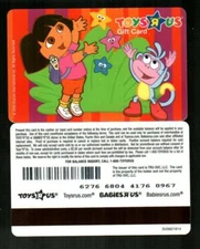 TOYS R US Dora the Explorer 2006 Gift Card ( $0 ) SV0601914