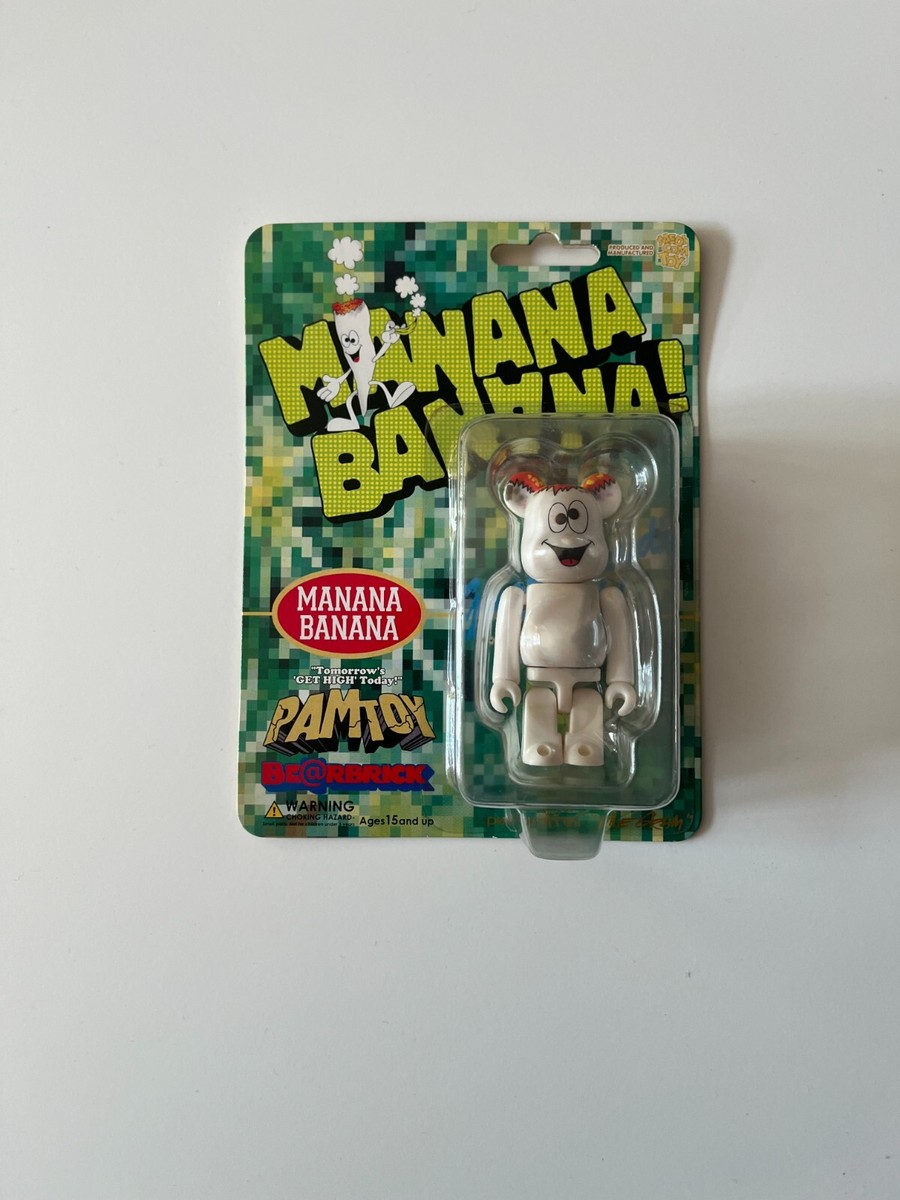 Bearbrick Be@rbrick MANANA BANANA 100% Medicom Toy | eBay