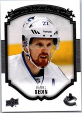 DANIEL SEDIN 2015-16 Upper Deck Portraits #24 ($0.75 MAX SHIPPING)