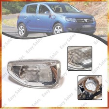 1 Stück Links Seitenblinker Blinker Weiß Silber Für Dacia Logan Sandero II 2012+