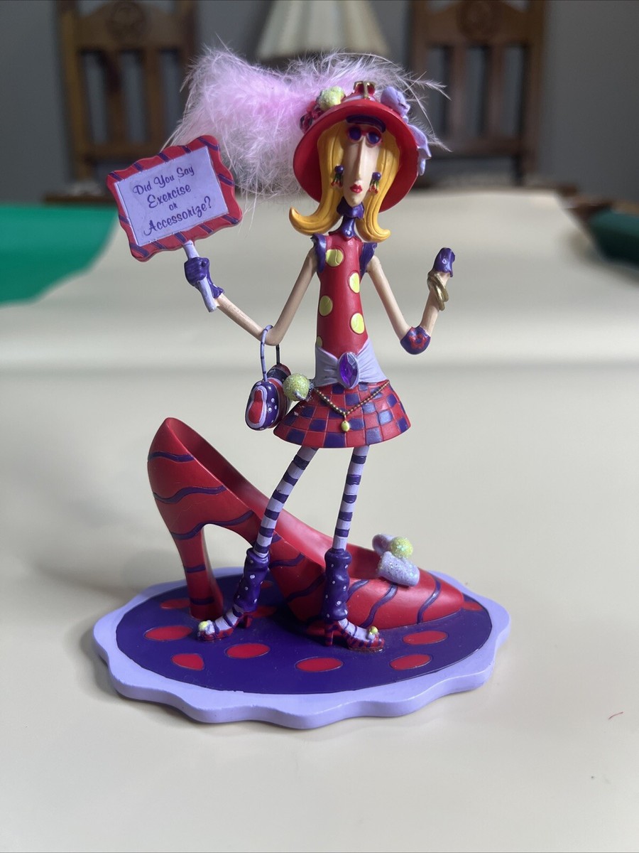 Tennis Theme Dolly Mama's Diva's Figurine 1/2