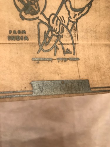 1945 V-MAIL SERVICE BUGS BUNNY EASTER GREETINGS - Picture 6 of 6