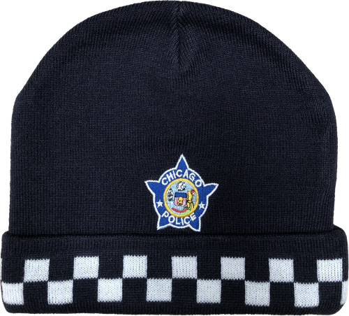 CHICAGO POLICE WINTER SKULL CAP WITH 