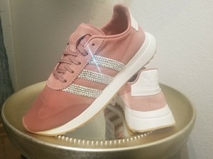 blinged out sneakers