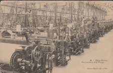 France RPPC (CPA) - Thizy (Rhone) - Vue interieure d`un Tissage - 1904