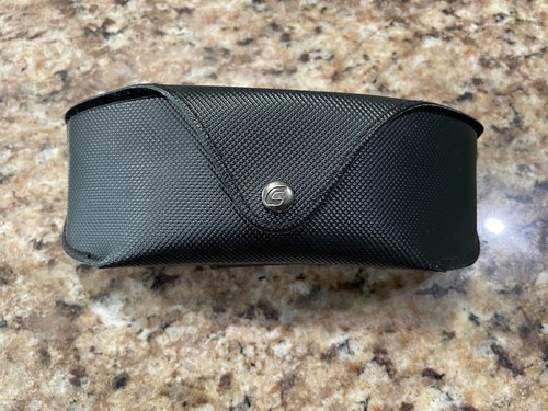 Carrera Black Softshell Replacement Glasses Sunglasses Case Snap Closed - Picture 3 of 8