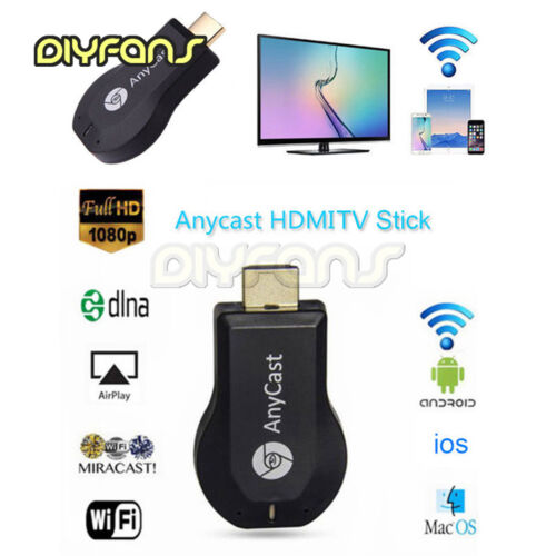 Portable AnyCast 2.4G Wifi HD 1080P Display Dongle Empf?nger Android TV NUE - Bild 1 von 36