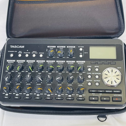 Tascam DP-008 8-Track Digital Pocketstudio Multitrack Recorder SD Card Case - Bild 13 von 15
