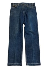VTG 70s Levis 38x31 Orange Tab Denim Blue Jeans USA 40509-0215