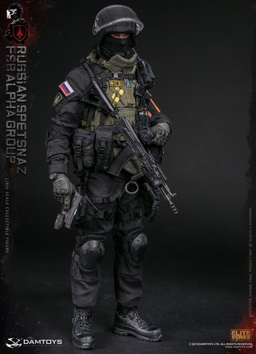 IN STOCK Modellino Damtoys 78064 Russian Spetsnaz Fsb Gruppo Alpha scala 1/6 - Foto 10 di 12