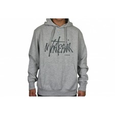 Mhateria - Felpa con cappuccio - D01 Color: Grigio, Misure: S 